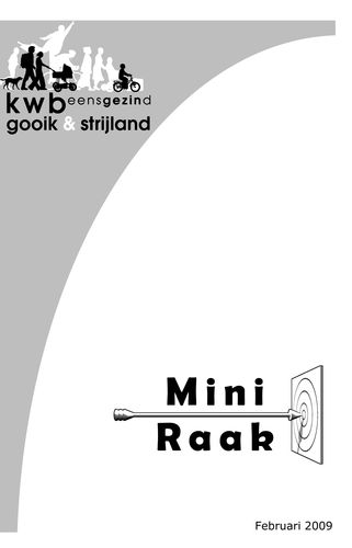 Kaft van Mini Raak 200902